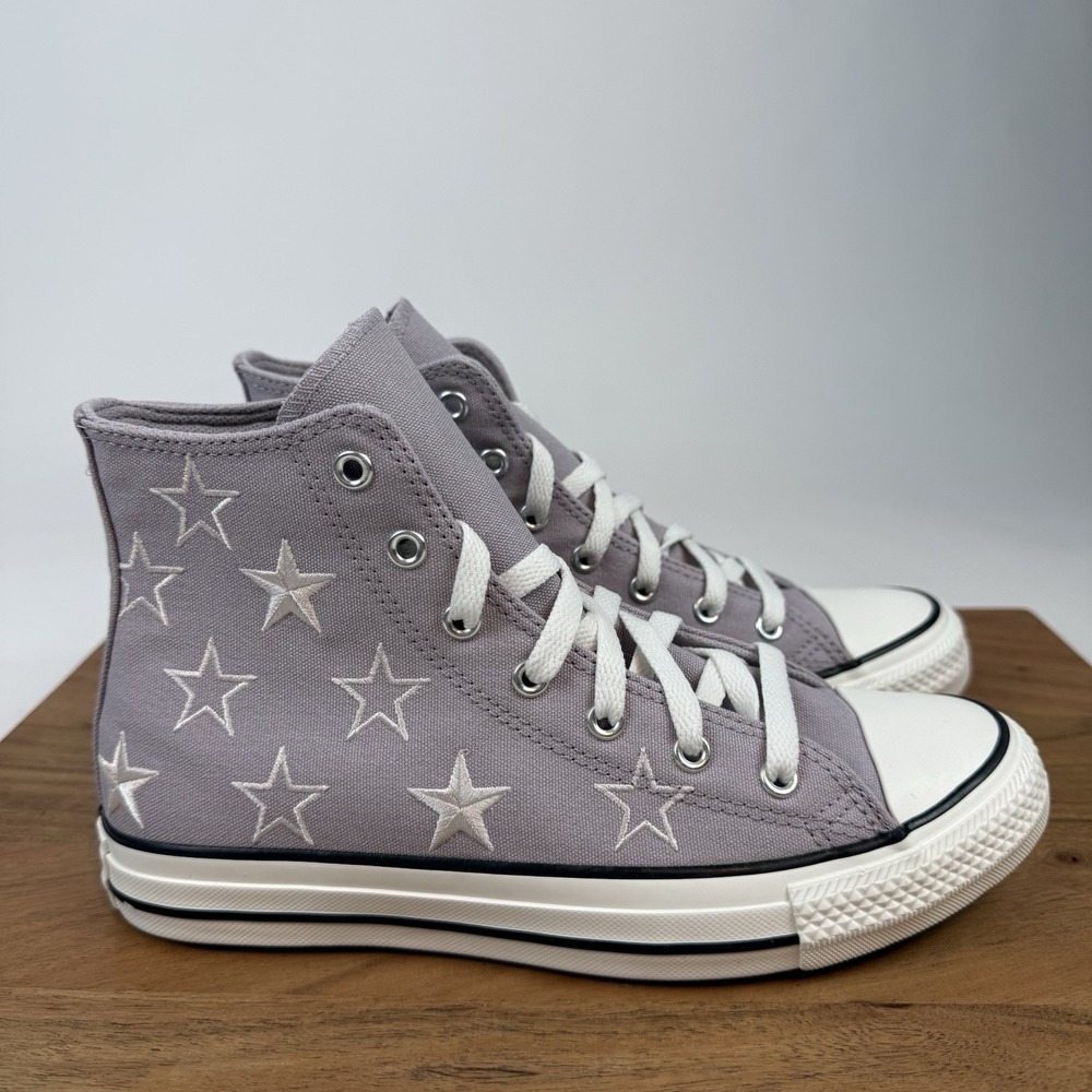 New Big Kids Converse Chuck Taylor All Star High‎ 'Starry' Sneaker Sz 6 Y
